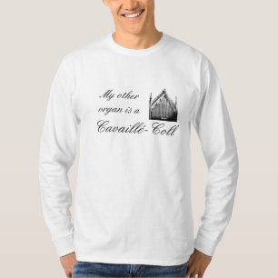 "Mon autre organe est" T-shirt de musique