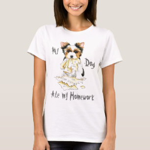 Mon Biewer Terrier A Mangé Mon T-shirt Maison