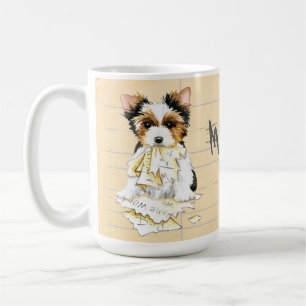 Mon Biewer Terrier Ate ma Mug Café Maison