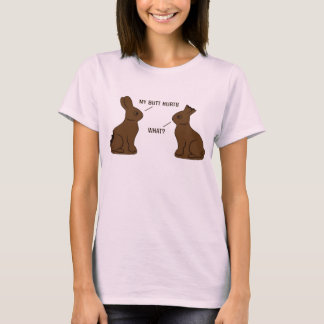 Mon bout blesse le T-shirt