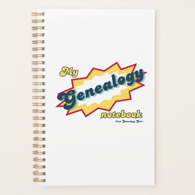 Mon cahier de généalogie (version planner) (Devant)