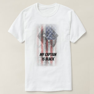 Mon capitaine est un T-shirt noir