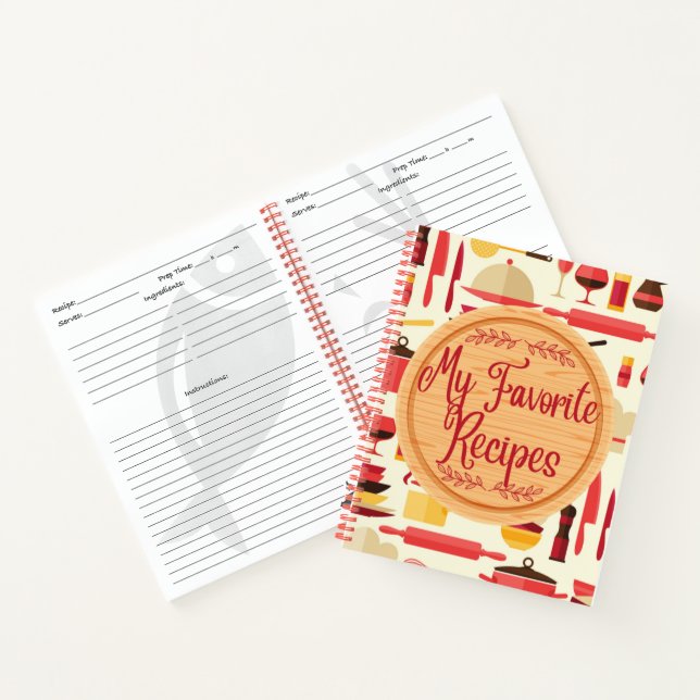 Mon Carnet de recettes favorites (Intérieur)
