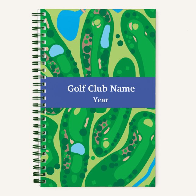 Mon Carnet personnel de jeu de golf (Recto)