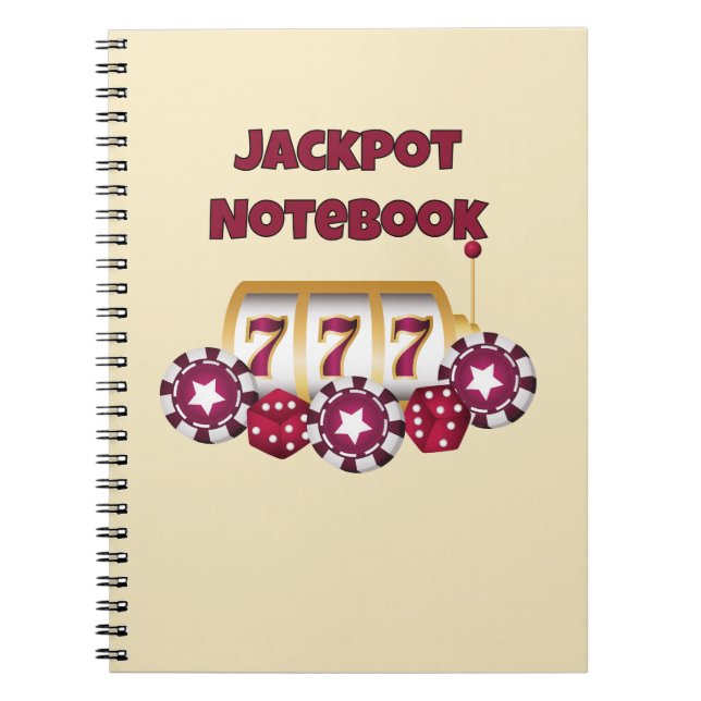 Mon Carnet spiral Jackpot (Devant)