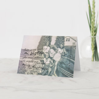 MON Carte de voeux SOEUR