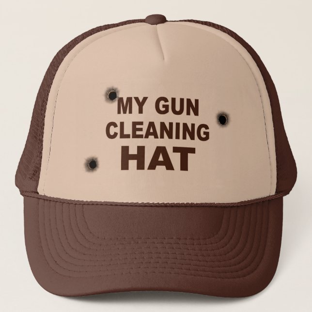 MON CASQUETTE DE NETTOYAGE D'ARME À FEU (Devant)