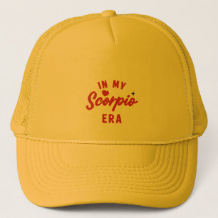 mon casquette d'époque scorpio, cadeau d'anniversa