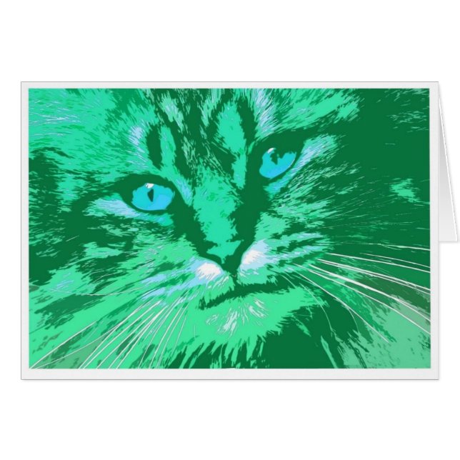 Mon chat tigré irlandais sauvage (Devant horizontal)