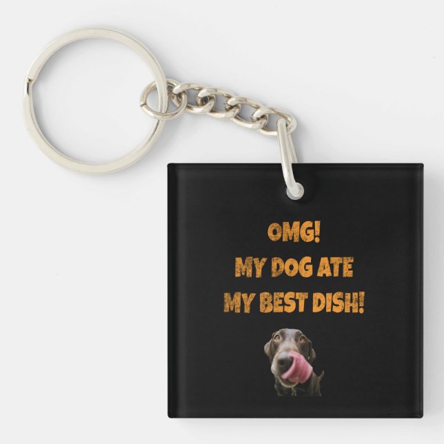 Mon chien a mangé mon meilleur botte en acier inox (Devant)