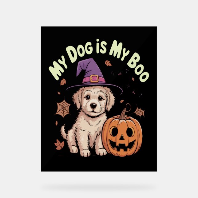 Mon chien est My Boo Halloween (Recto)