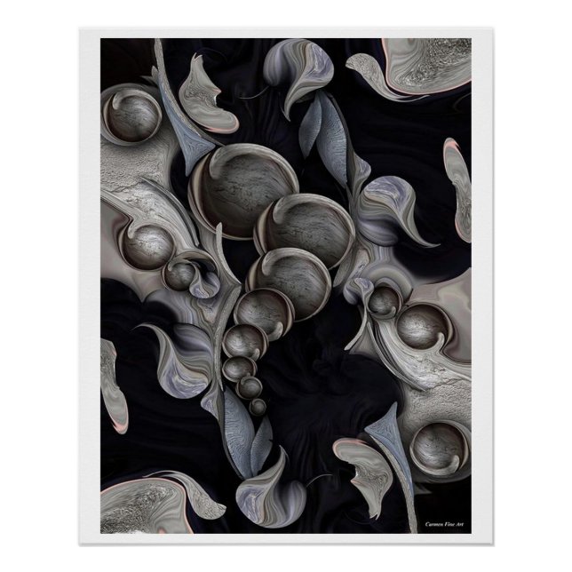 "Mon Ciel de Vie", Poster brillant (Devant)