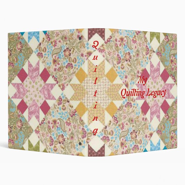 Mon classeur d'héritage de patchwork (Arrière-plan)