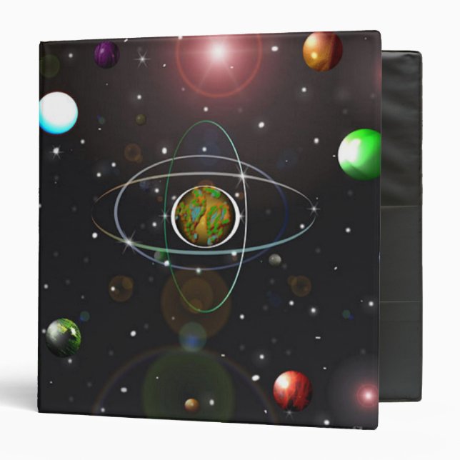 Mon classeur d'univers (Devant/Intérieur)