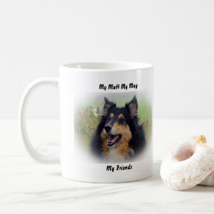 Mon clébard ma tasse mes amis.