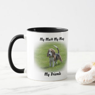 Mon clébard ma tasse mes amis.