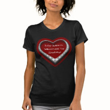 Mon coeur appartient au T-shirt des femmes de