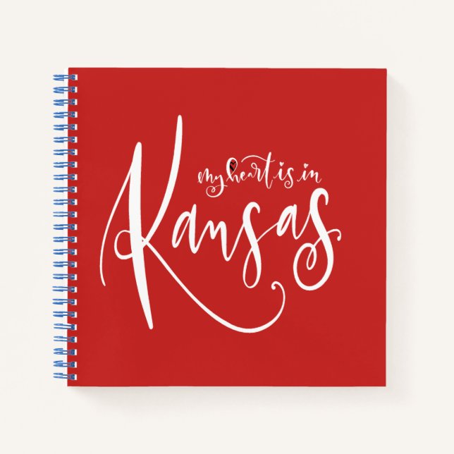 Mon coeur est dans le carnet du Kansas (Devant)