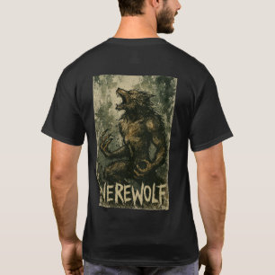 Mon costume humain   T-shirt Werewolf