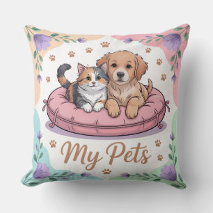 Mon coussin animal de compagnie