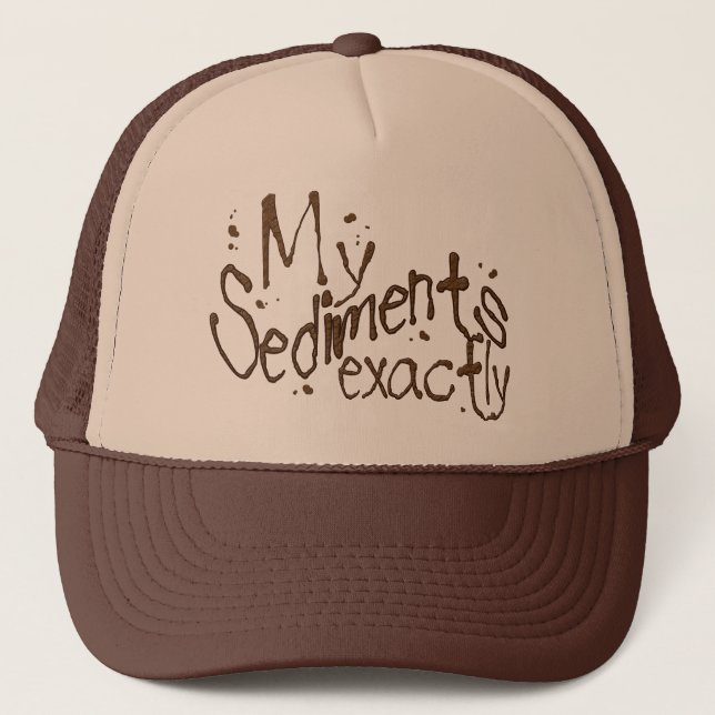 Mon de sédiments casquette exactement (Devant)