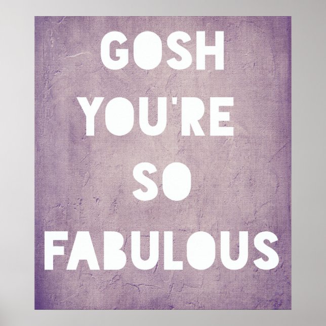 Mon Dieu, Poster Fabrique (Devant)