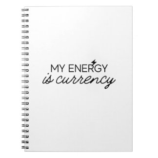 Mon énergie est le Carnet monétaire