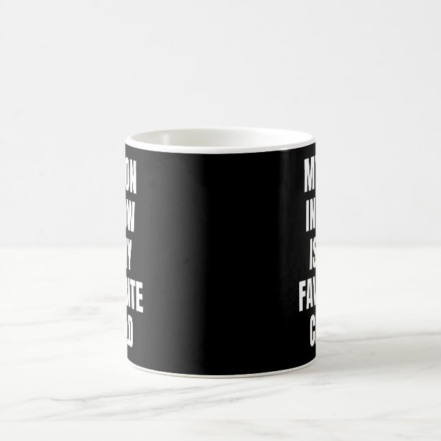 Mon Fils En Droit Est Ma Mug De Café Enfant Préfér (Centre)