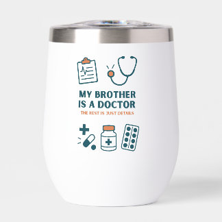 Mon frère est un docteur amusant et fier de concep