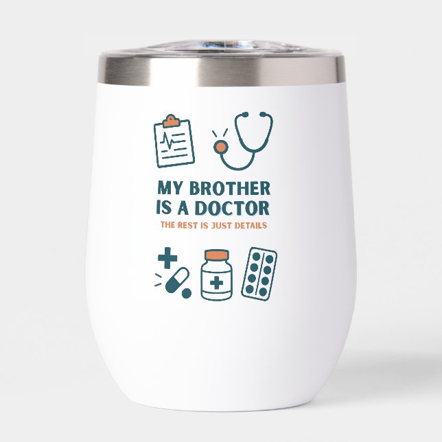Mon frère est un docteur amusant et fier de concep (Avant)