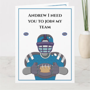 Mon Groomsman Invitation Mariage