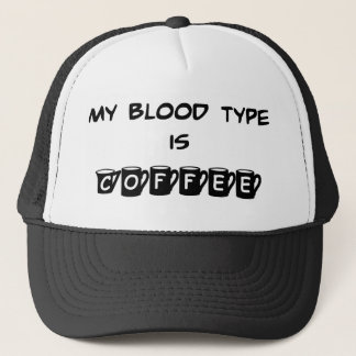 Mon groupe sanguin est casquette de café