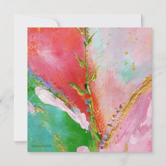 mon invitation coeur (Devant)