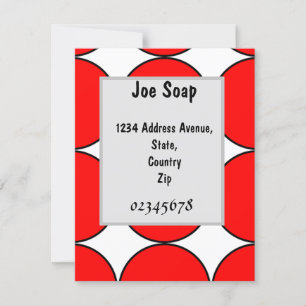 Mon invitation Joe Soapy