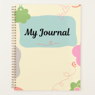 Mon Journal - Cœur Abstrait
