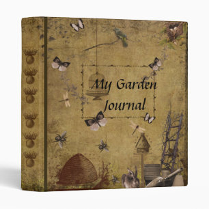 Mon Journal De Jardin - Style 5- Un Pouce Classeur