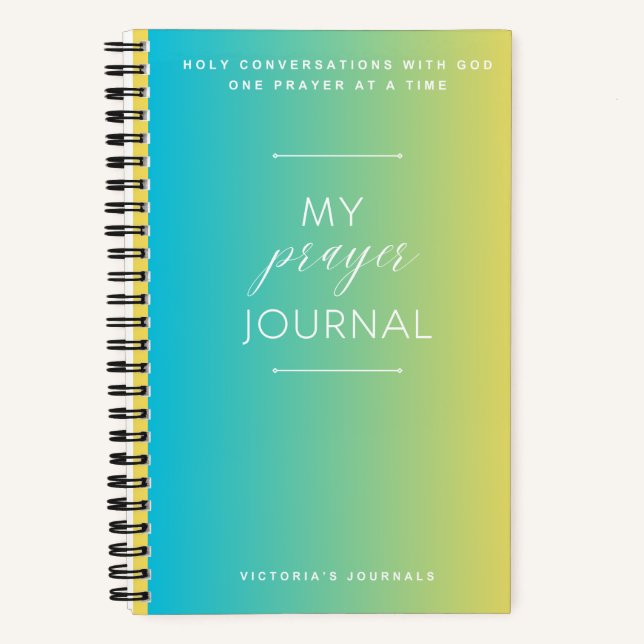 Mon journal de prières (Recto)