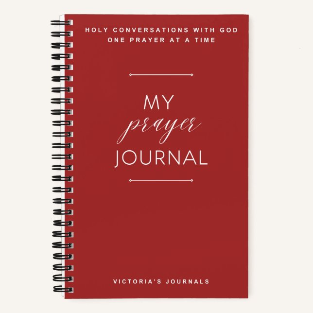 Mon journal de prières (Recto)