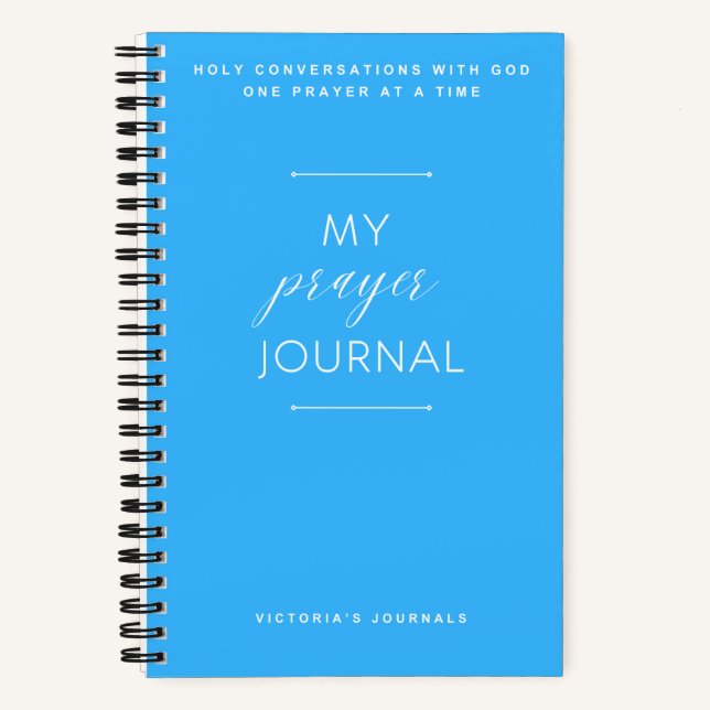 Mon journal de prières (Recto)