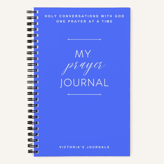 Mon journal de prières (Recto)