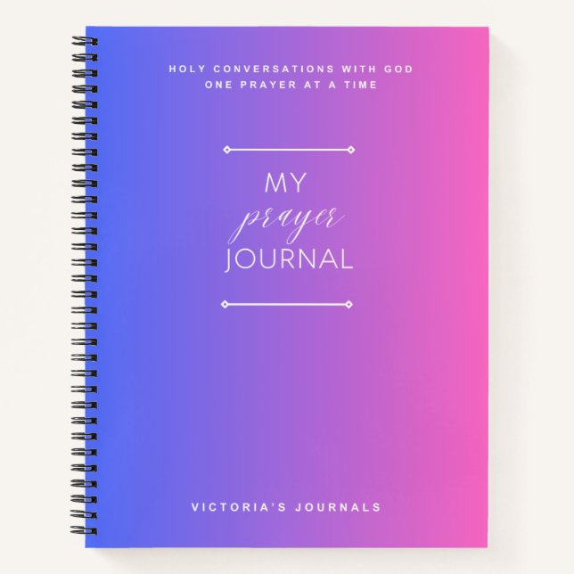 Mon journal de prières (Devant)