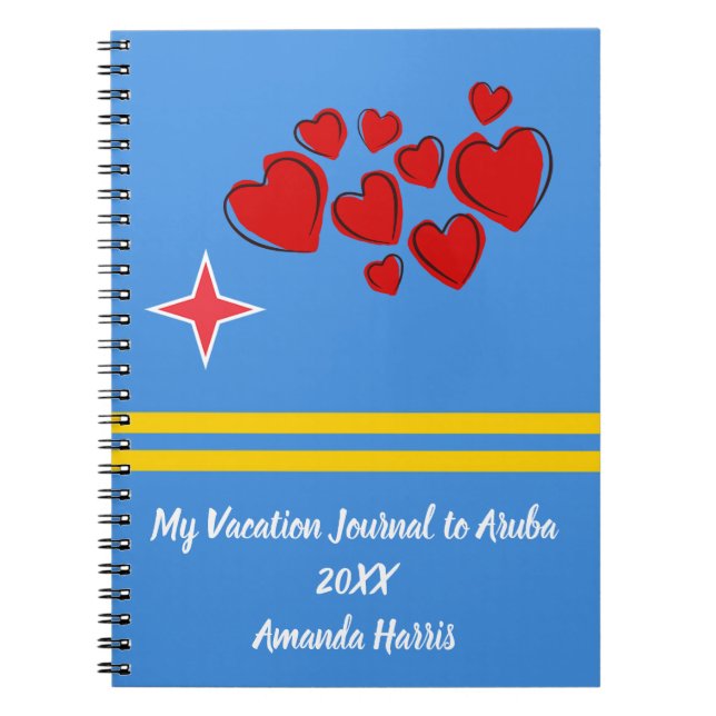 Mon journal de vacances vers Aruba (Devant)