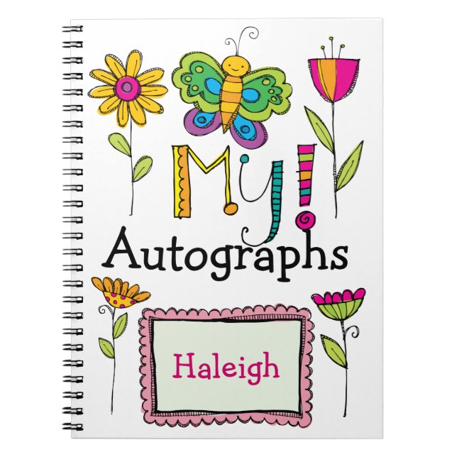 Mon livre auto-graphe - SRF (Devant)