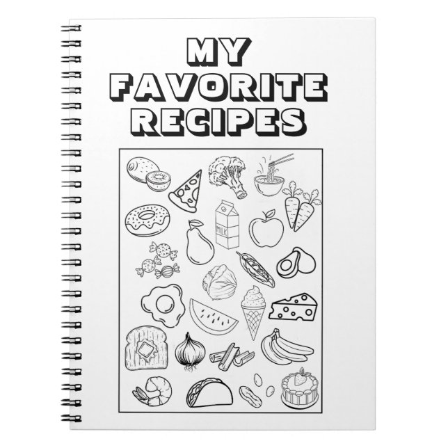 Mon livre de recettes favorites (Devant)