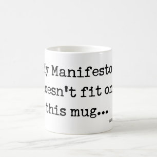 Mon manifeste n'adapte pas la tasse