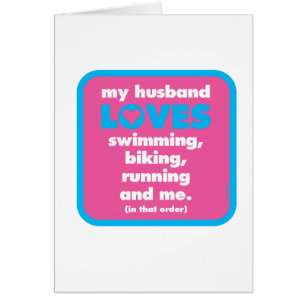 Mon mari aime des triathlons