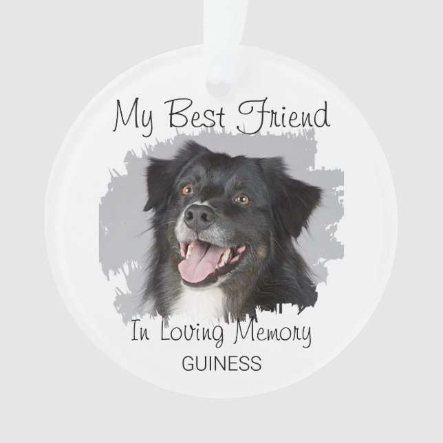 Mon meilleur ami | Pet Memorial (devant)