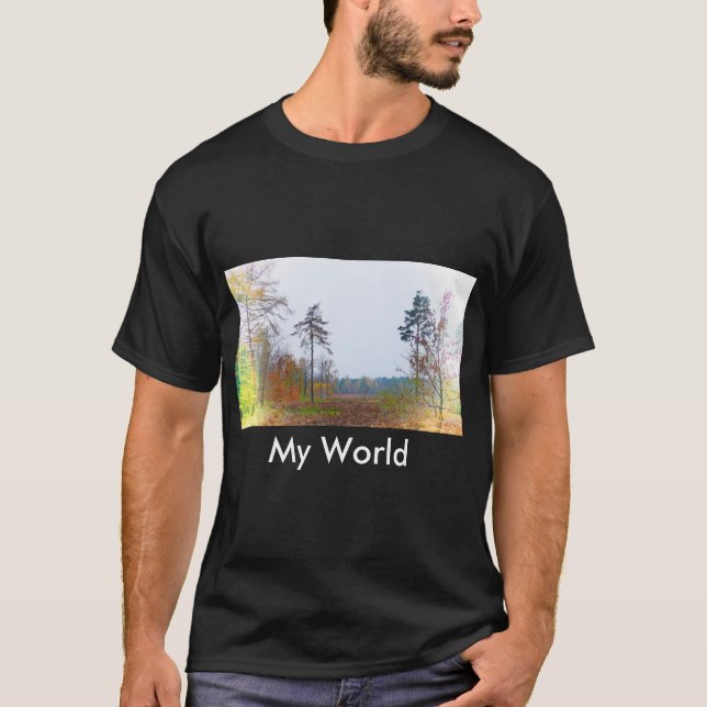 Mon monde notre T-shirt du monde (Devant)