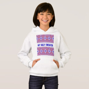 MON MOT DOUX SWEATER Personnalisé Xmas Girls Pullo