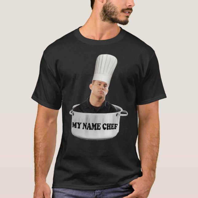 Mon nom Chef (Mon nom Jeff) T-shirt classique (Devant)